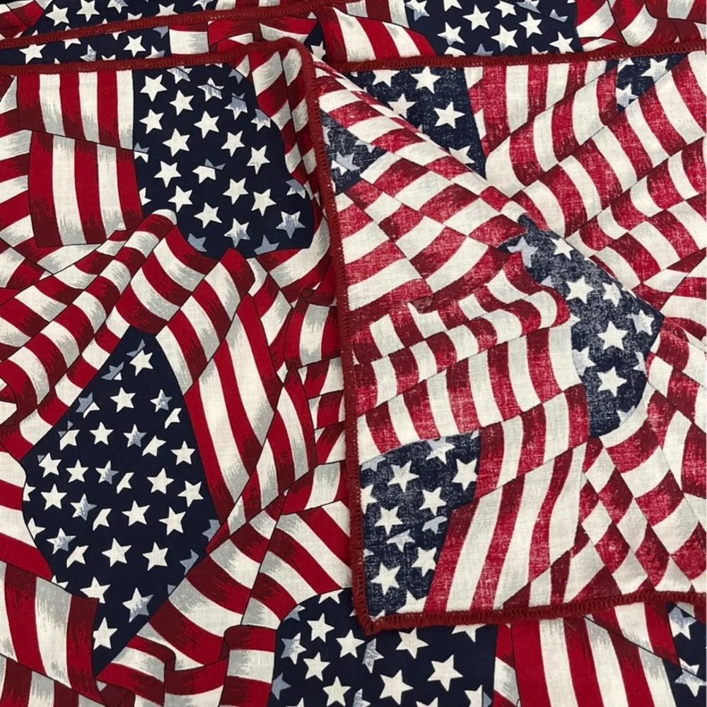 NWOT Patriotic Table Covering (51x69) - Picture 3 of 3